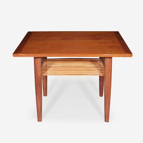 George Nakashima (American, 1905-1990) "Origins" Side Table, Model No. 240, Widdicomb, Grand Rapids, Michigan, circa 1960