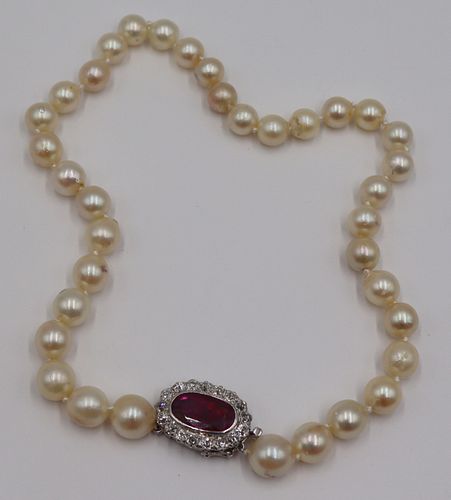 JEWELRY. Pearl, Diamond, Colored Gem and 14kt Gold
