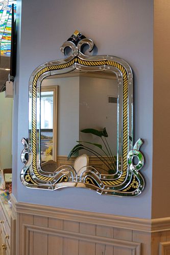 Venetian Mirror with a nautical theme