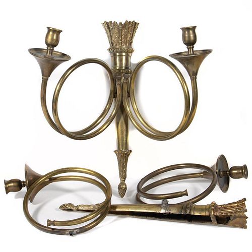 Pair Neoclassical Style Wall Sconce