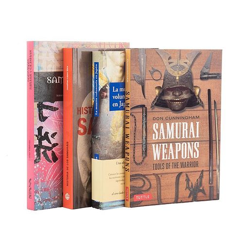 Libros sobre Samurais. Samurai Weapons tools of the Warrior / La Muerte Voluntaria en Japón. Piezas: 4.