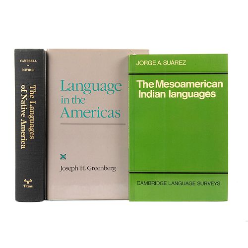 Language in the Americas / The Mesoamerican Indian Languages /  The Languages of Native America. Pzs: 3.