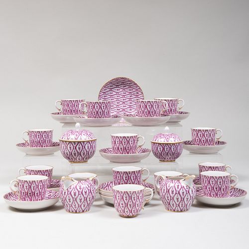Nymphenburg Porcelain Part Tea Service