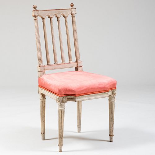 Louis XVI Painted Side Chair