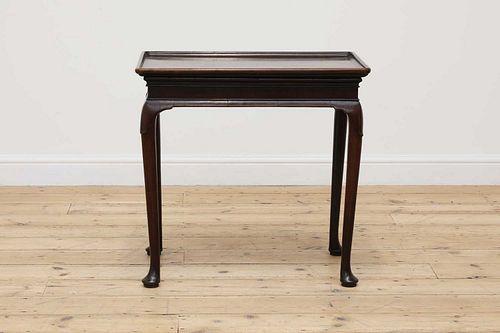 A George II mahogany centre table,