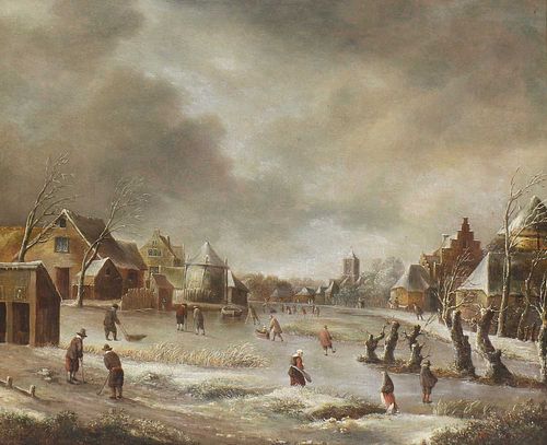 Circle of Jan Abrahamsz Beerstraten (Dutch, 1622-1666)