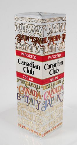 Vintage Canadian Club Blended Whisky 
