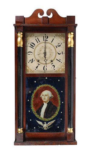 Antique Boardman & Wells Shelf Clock