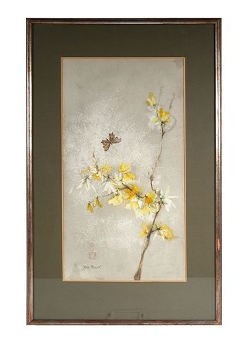 YOKO MORO KANEKO, Watercolor, Floral