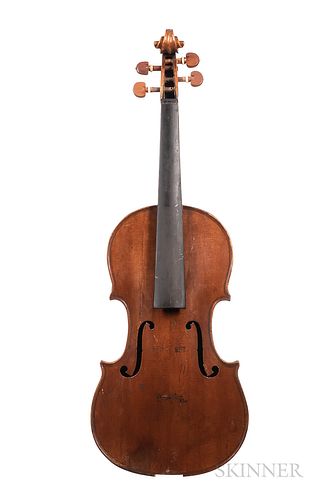 French Violin, Henry Thouvenel, Mirecourt