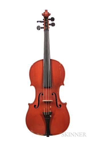 American Violin, August Gemünder, New York, 1885