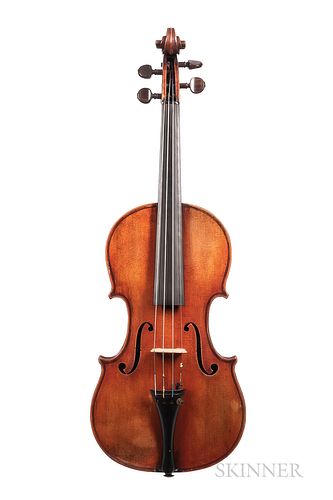 French Violin, Paul Blanchard, Lyon, 1888