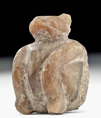 Miniature Tell Brak Stone Votive - Seated Bear