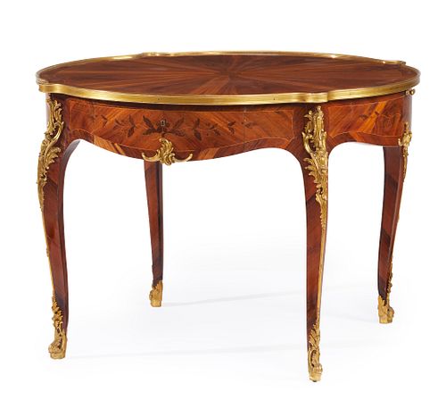 A French Victor Raulin Louis XV-style parlor table