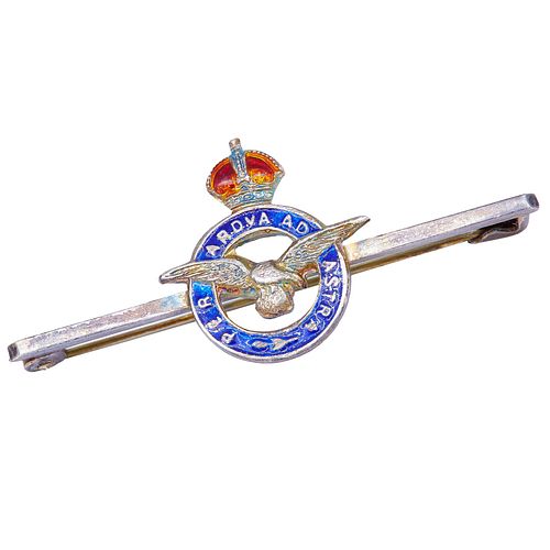RAF BROOCH AND TIE PIN