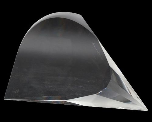 Christopher Ries (B 1952) Amer, Glass Sculpture