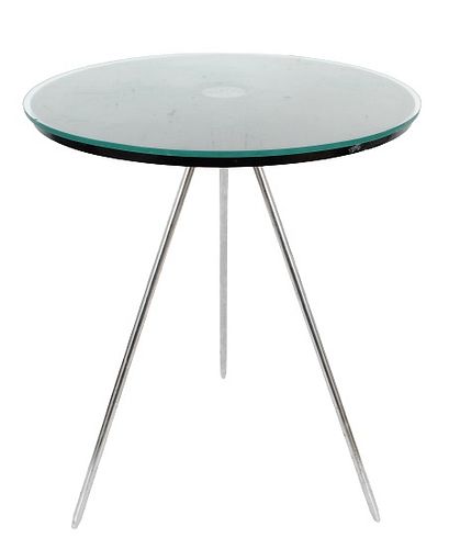 Black Lacquer Teapoy Table