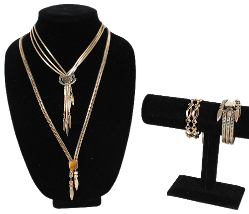Vintage Monet - Two Necklaces & Two Bracelets