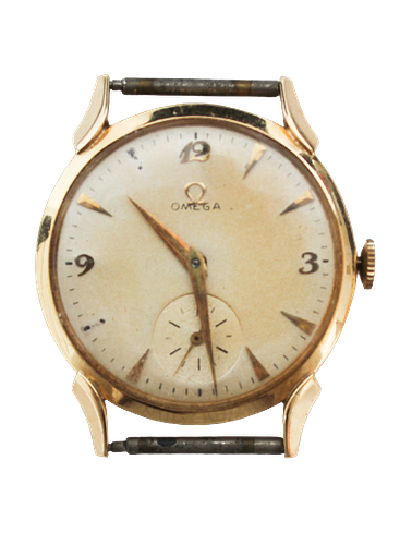 14k Vintage Omega Watch 17 Jewel Movement "Runs"