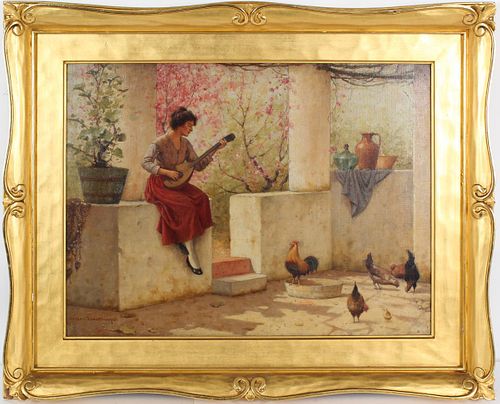 Walter Blackman (1847 - 1928) New York, Oil/Canvas