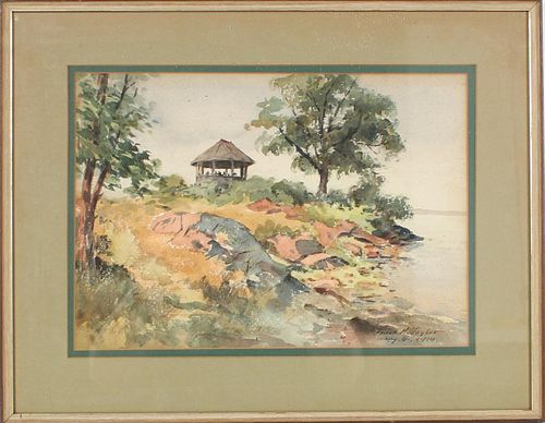 Frank H. Taylor (1914) American, Watercolor