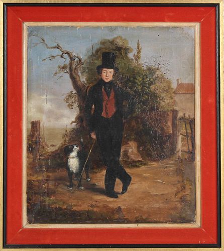 Antique Portrait of a Gentleman, Oil