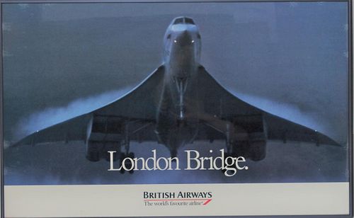 Original Vintage Travel Poster "London Bridge"