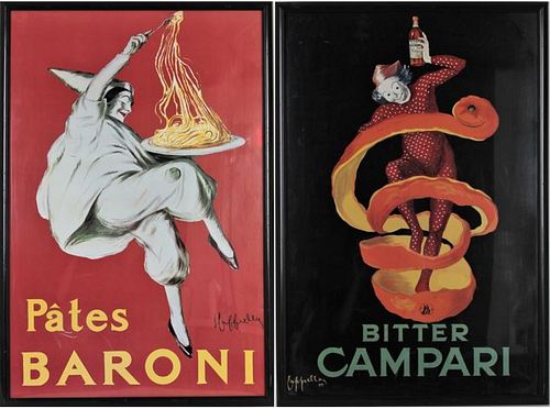 Leonetto Cappiello (1875-1942) Two French Posters