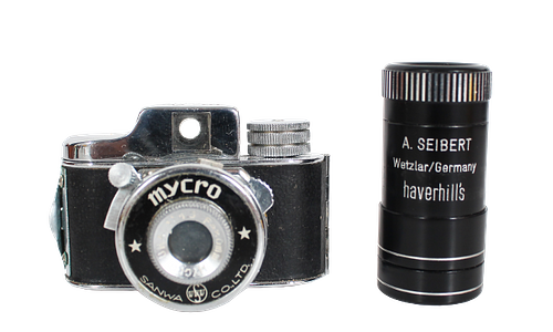 Mycro Subminiature Spy Camera w Case