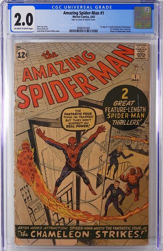 Marvel Comics Amazing Spider-Man #1 CGC 2.0