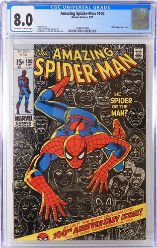 Marvel Comics Amazing Spider-Man #100 CGC 8.0