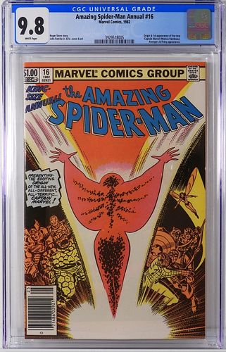 Marvel Amazing Spider-Man Annual #16 CGC 9.8 News.