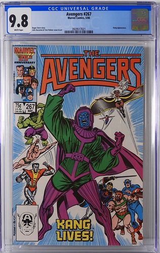 Marvel Comics Avengers #267 CGC 9.8
