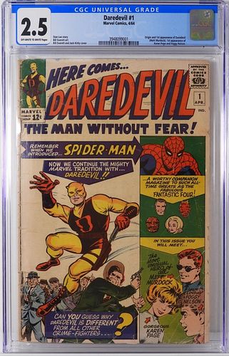 Marvel Comics Daredevil #1 CGC 2.5