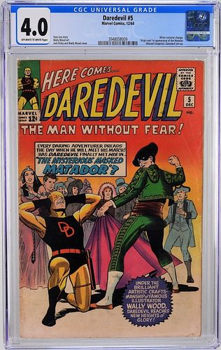 Marvel Comics Daredevil #5 CGC 4.0