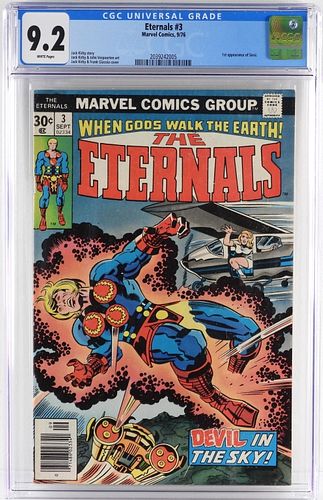 Marvel Comics Eternals #3 CGC 9.2