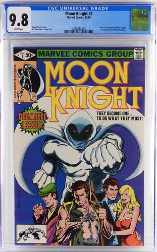 Marvel Comics Moon Knight #1 CGC 9.8