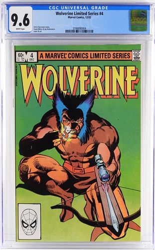 Marvel Comics Wolverine Limited Series #4 CGC 9.6