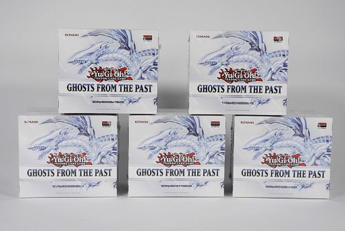 5 YuGiOh Ghosts From The Past 1st Mini Box Sealed
