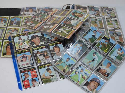 350+ 70-89 Topps Baseball Red Sox Card Collection