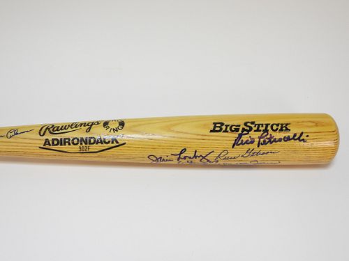 Boston Red Sox Greats 6x Autographed Baseball Bat