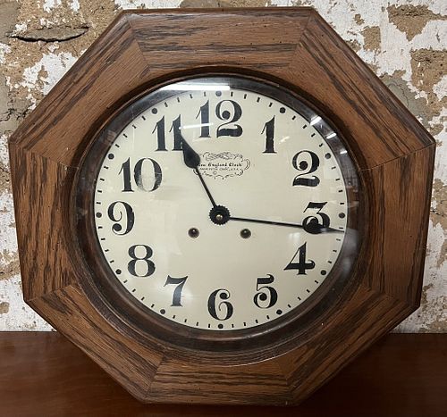 Oak Wall Clock
