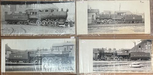 Four Early Locomotive Photos