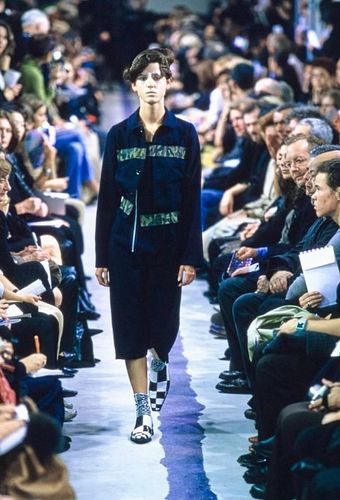 COMME DES GARCONS LAMÃƒâ€° COAT DRESS, JAPAN, S/S 2001