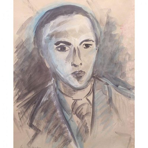 Heinrich Nauen (German 1880 - 1941) Portrait