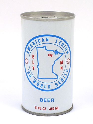1980 American Legion Beer 12oz Tab Top Can T34-14, New Ulm, Minnesota