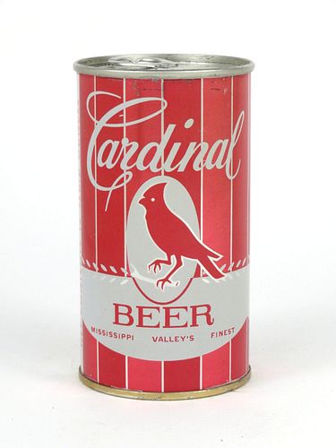 1966 Cardinal Beer 12oz Tab Top Can T54-03, Saint Charles, Missouri