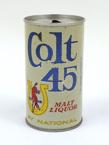1966 Colt 45 Malt Liquor NB-308-B 12oz Tab Top Can T56-15, Baltimore, Maryland