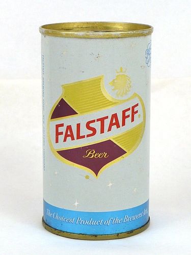 1967 Falstaff Beer 12oz Tab Top Can T63-27V, New Orleans, Louisiana