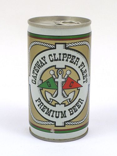1979 Gateway Clipper Fleet Premium Beer 12oz Tab Top Can T67-13, Pittsburgh, Pennsylvania